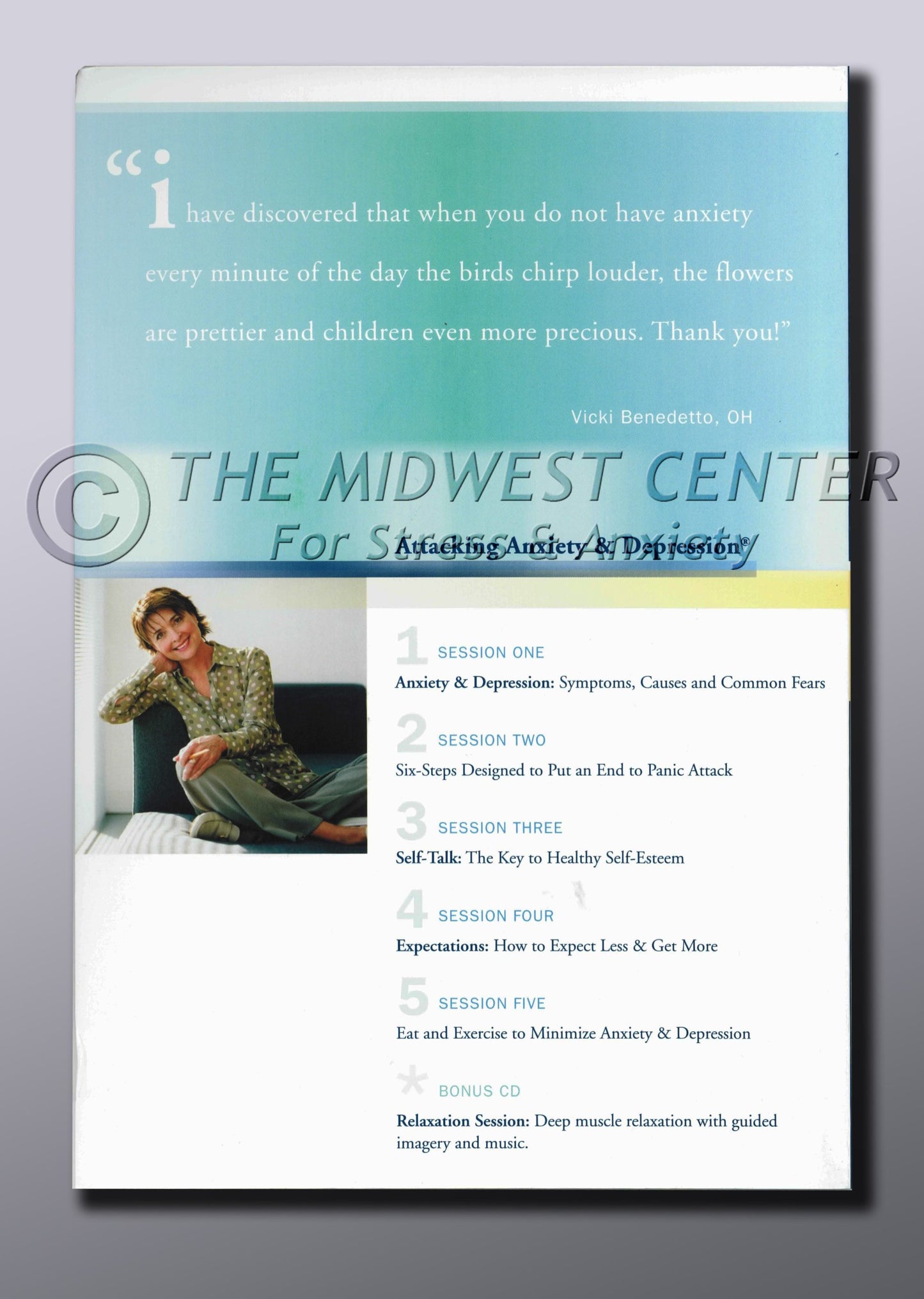 Official Program: Sessions 1-5 only - Attacking Anxiety & Depression®