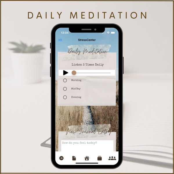 The Stresscenter App - Daily Meditation