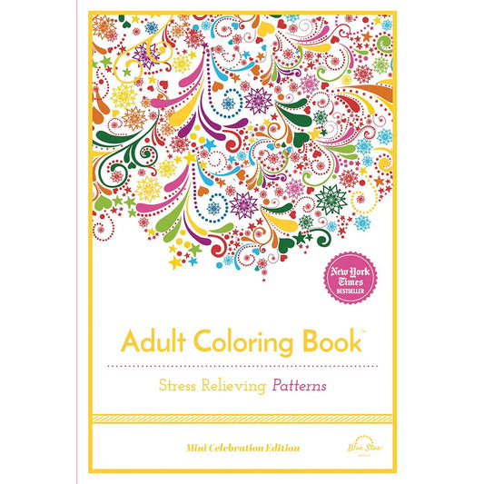 Adult Coloring Book: Stress Relieving Patterns (Mini)