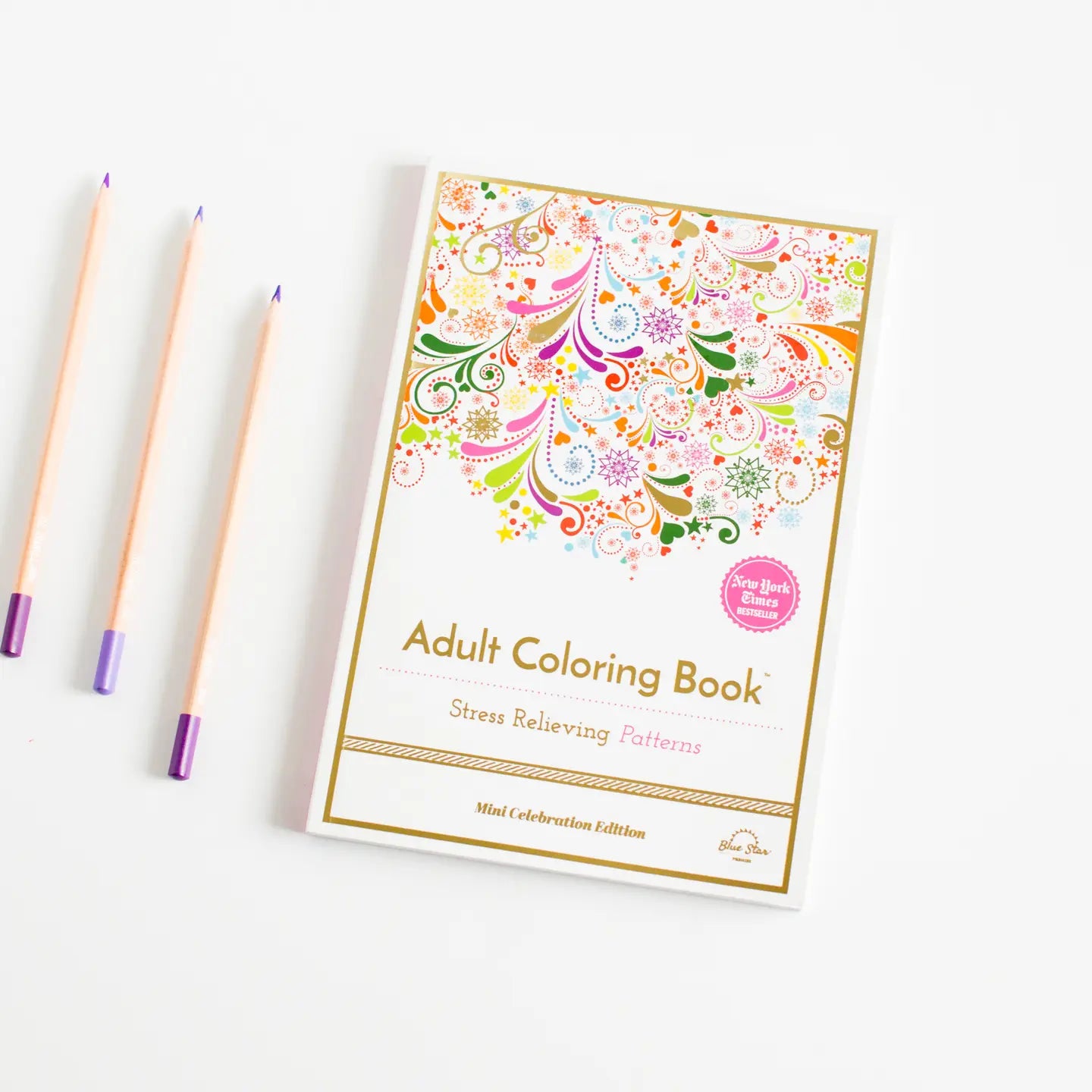 Adult Coloring Book: Stress Relieving Patterns (Mini)