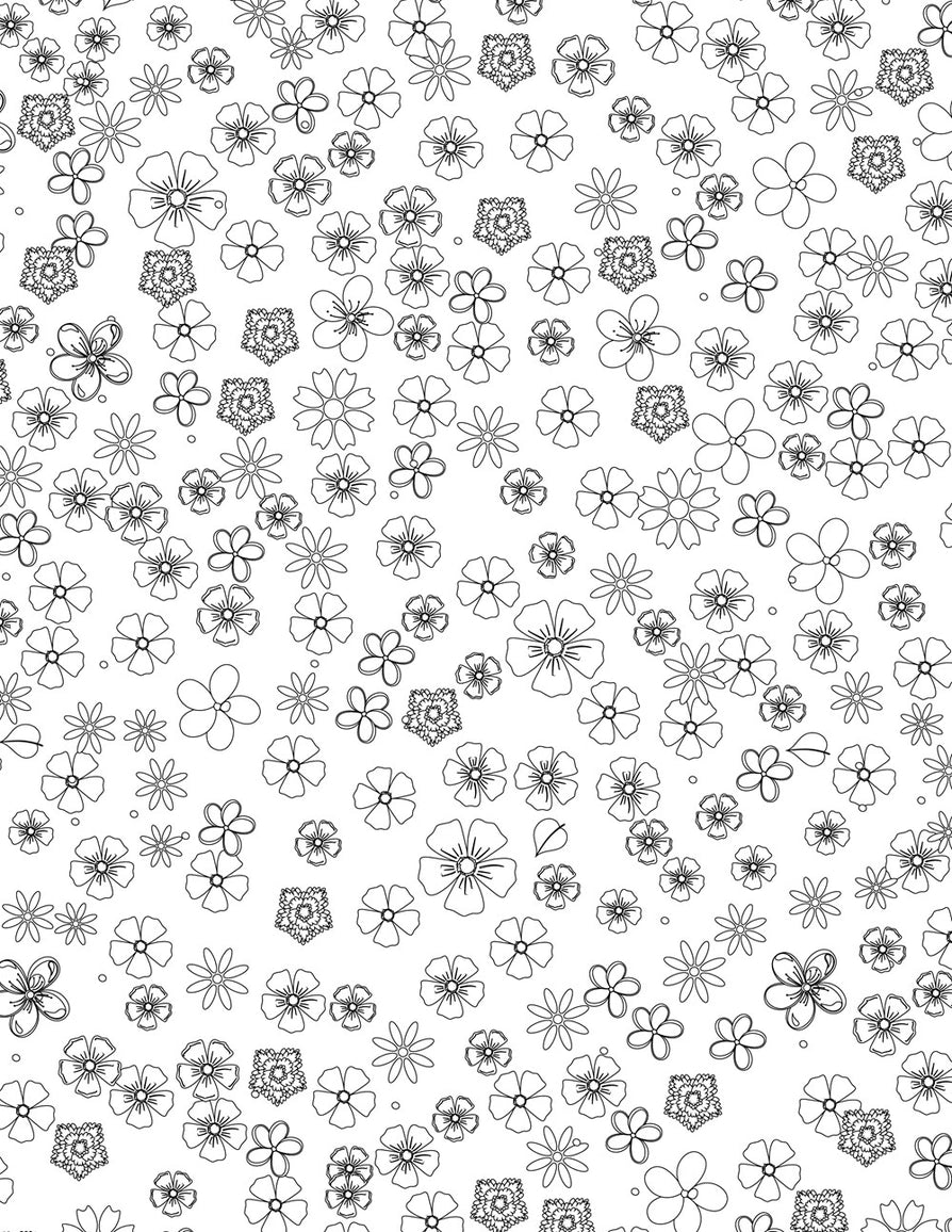 Adult Coloring Book: Stress Relieving Patterns (Mini)