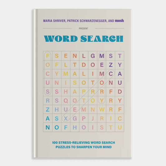 100 Stress-Relieving Word Search Puzzles