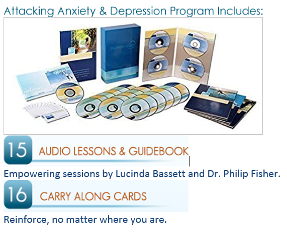 .Attacking Anxiety & Depression Program, A Drug-Free, Self-Help Set